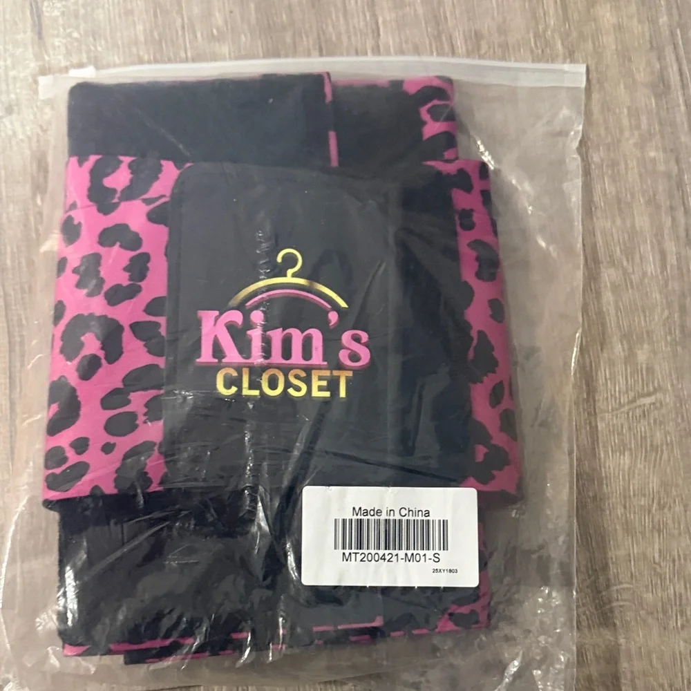 Pink Leopard Kids Waist Trainer